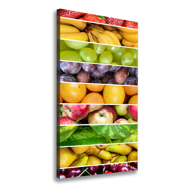 Canvas wall art Colorful fruit