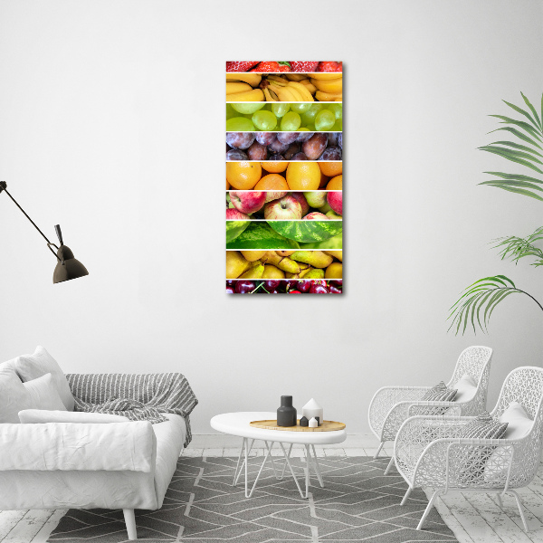 Canvas wall art Colorful fruit