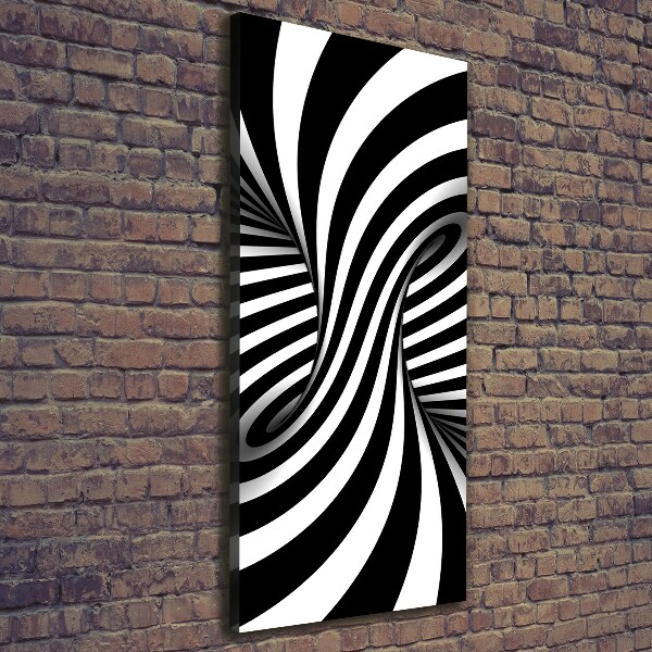 Wall art canvas large Abstraction vortex