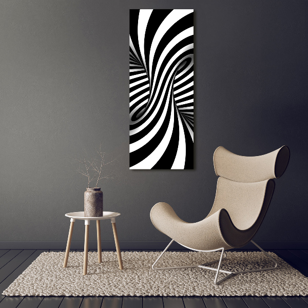 Wall art canvas large Abstraction vortex