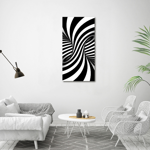 Wall art canvas large Abstraction vortex