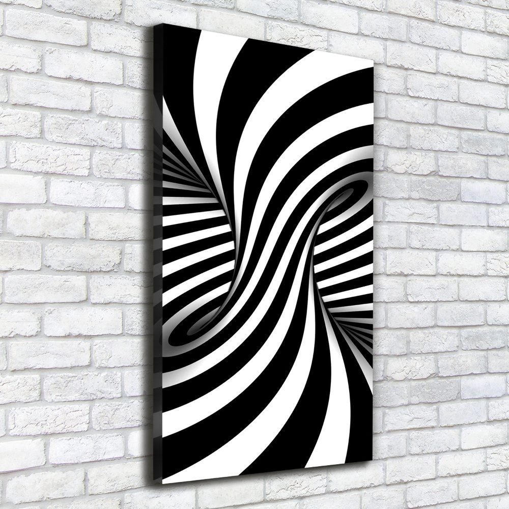 Wall art canvas large Abstraction vortex