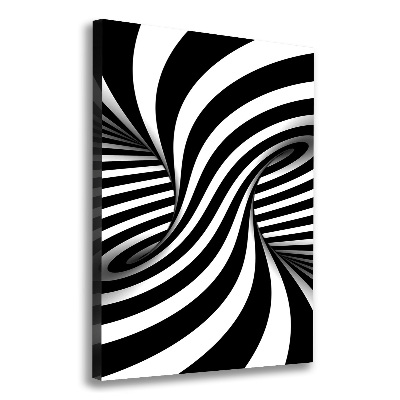 Wall art canvas large Abstraction vortex