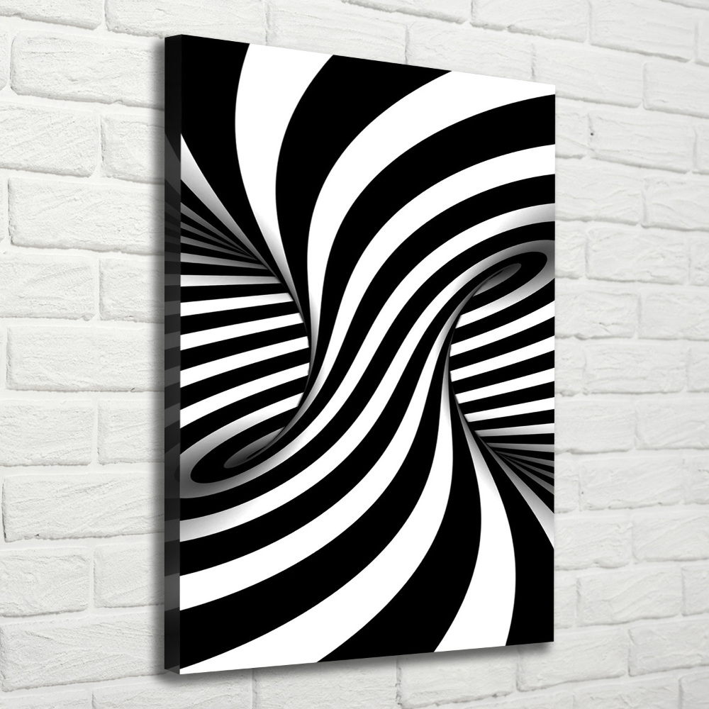 Wall art canvas large Abstraction vortex