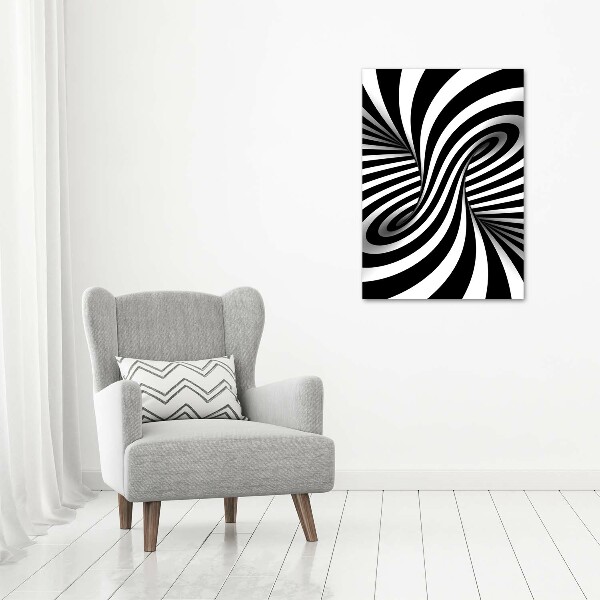 Wall art canvas large Abstraction vortex