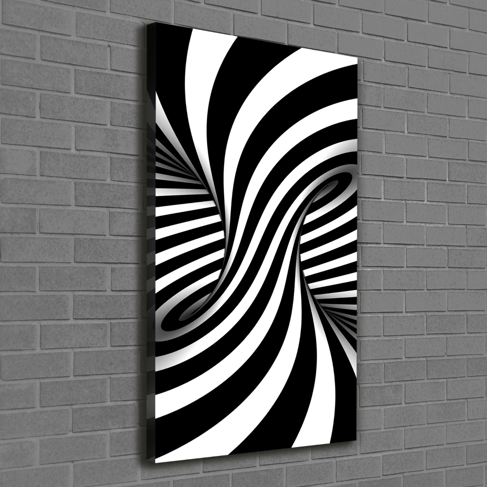 Wall art canvas large Abstraction vortex