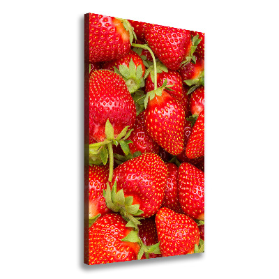 Canvas wall art Strawberries