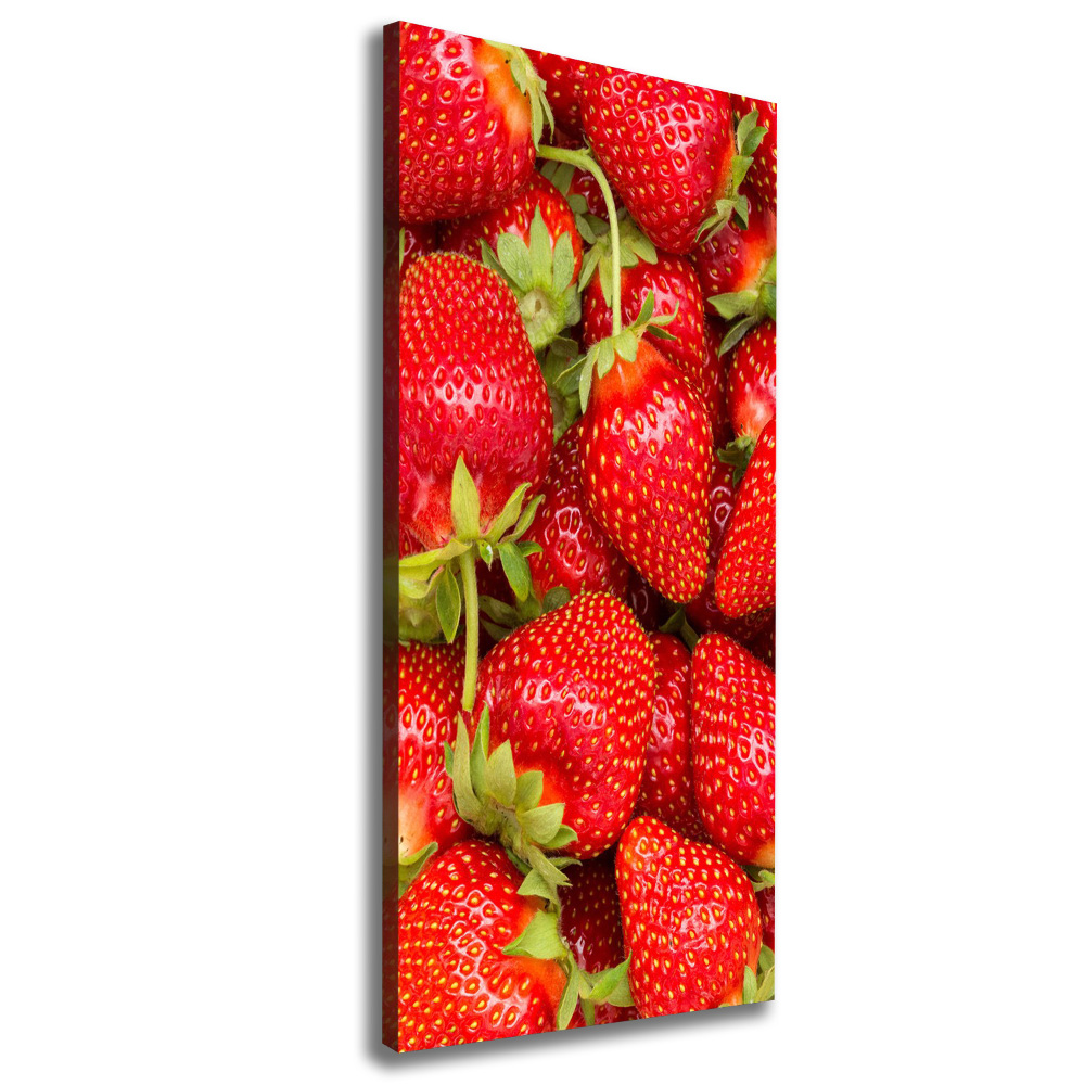 Canvas wall art Strawberries