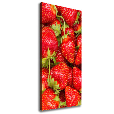 Canvas wall art Strawberries