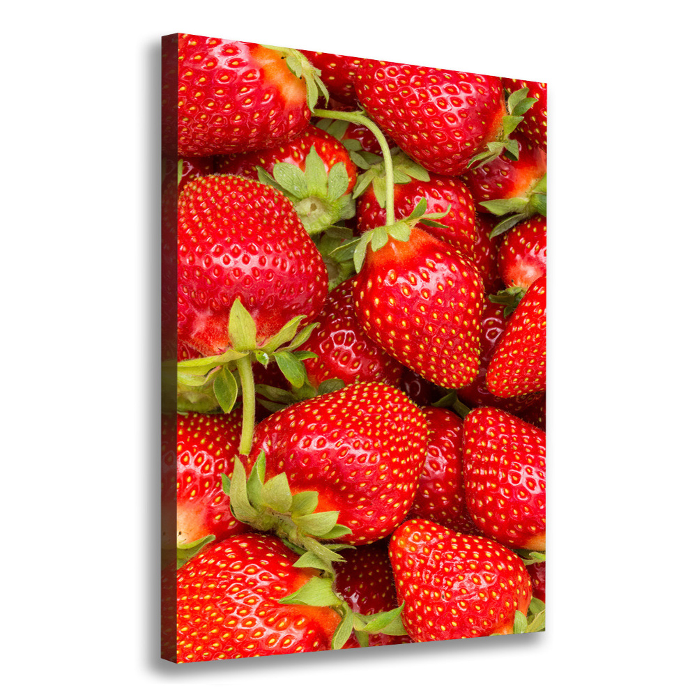 Canvas wall art Strawberries