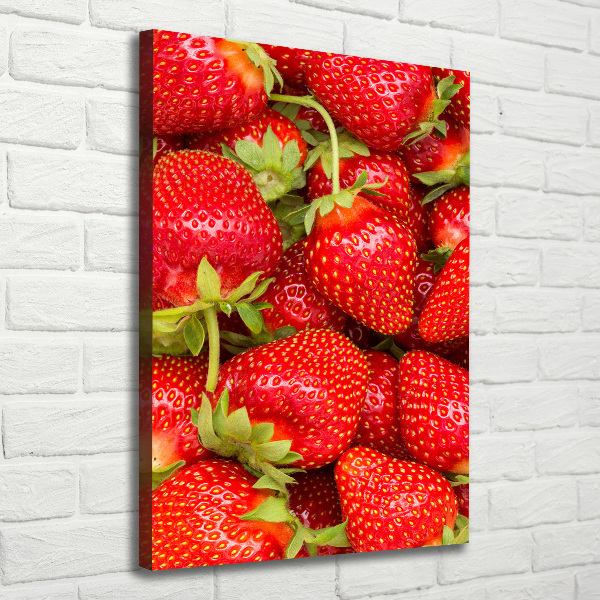 Canvas wall art Strawberries