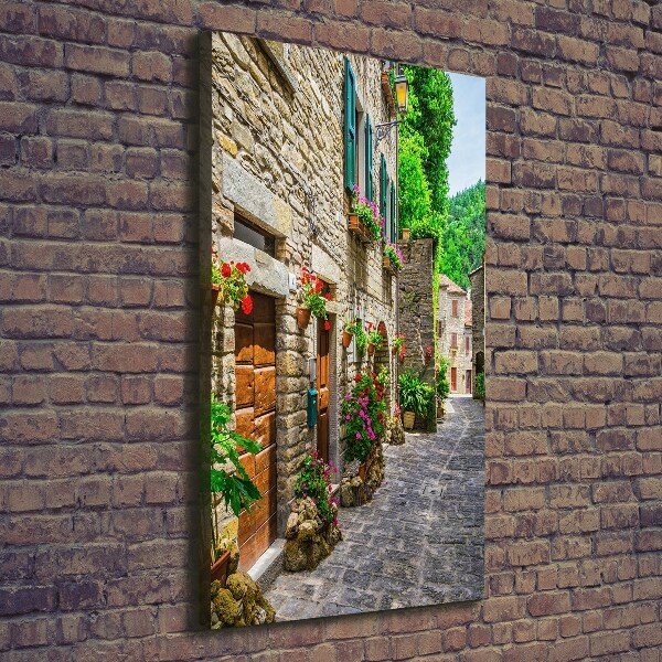 Canvas wall art Charming street