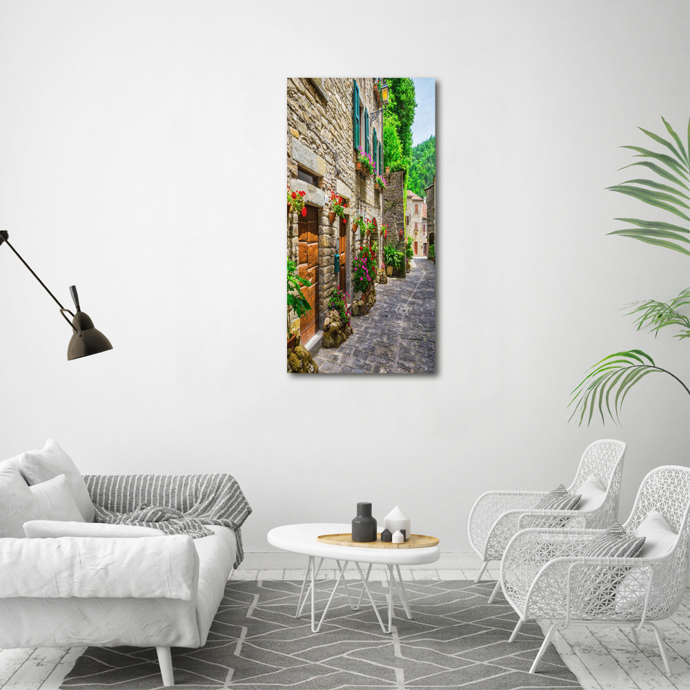 Canvas wall art Charming street