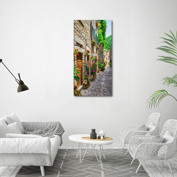 Canvas wall art Charming street