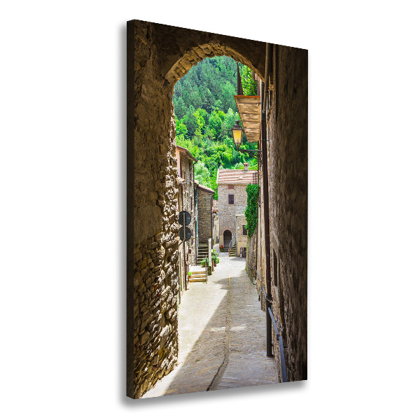 Canvas wall art Charming street