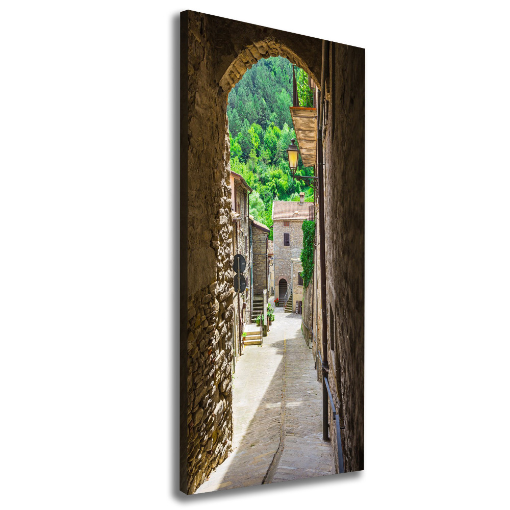 Canvas wall art Charming street