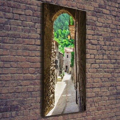 Canvas wall art Charming street