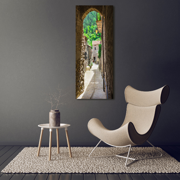 Canvas wall art Charming street