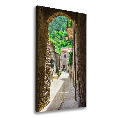 Canvas wall art Charming street