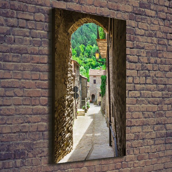 Canvas wall art Charming street