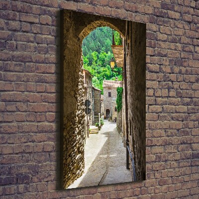 Canvas wall art Charming street