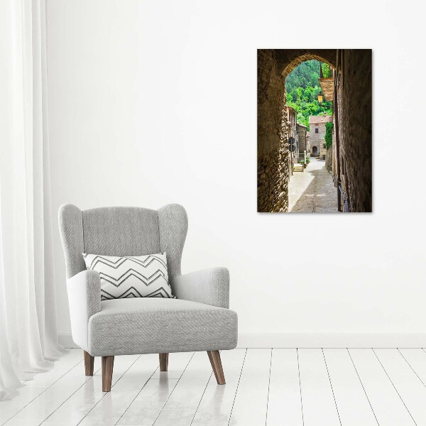 Canvas wall art Charming street