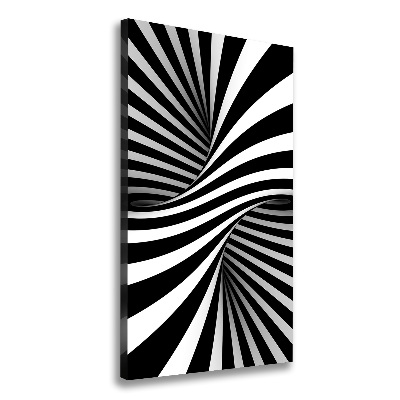 Wall art canvas large Abstraction vortex