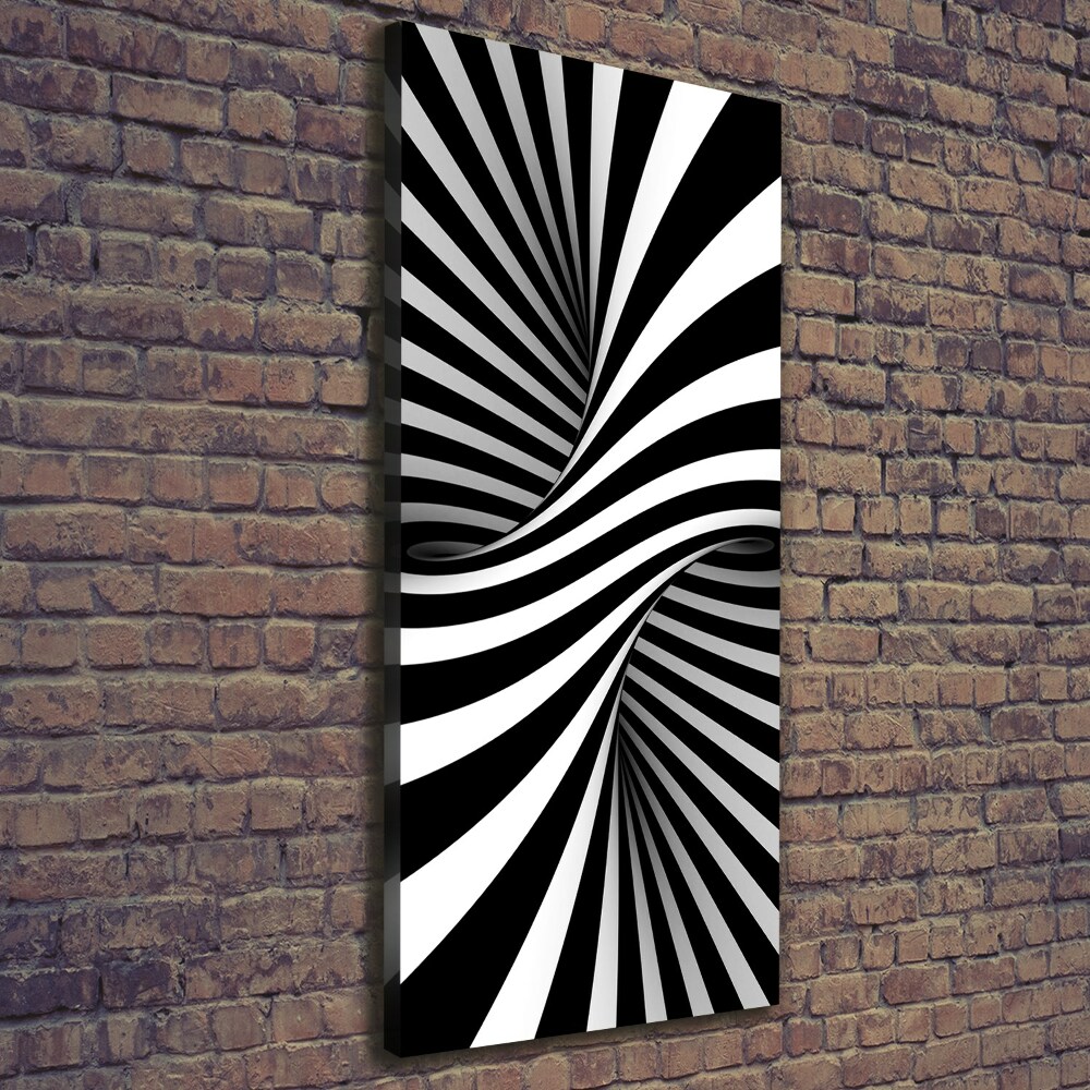 Wall art canvas large Abstraction vortex