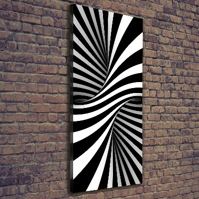 Wall art canvas large Abstraction vortex