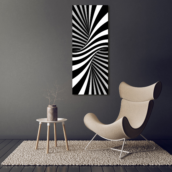 Wall art canvas large Abstraction vortex