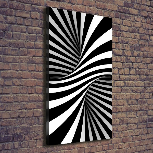 Wall art canvas large Abstraction vortex