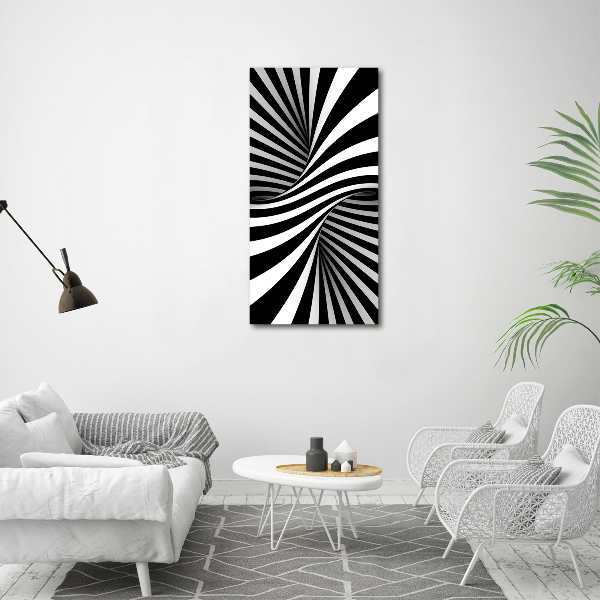 Wall art canvas large Abstraction vortex