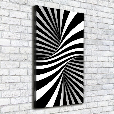 Wall art canvas large Abstraction vortex