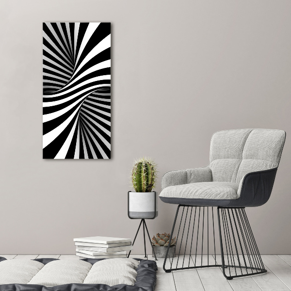 Wall art canvas large Abstraction vortex