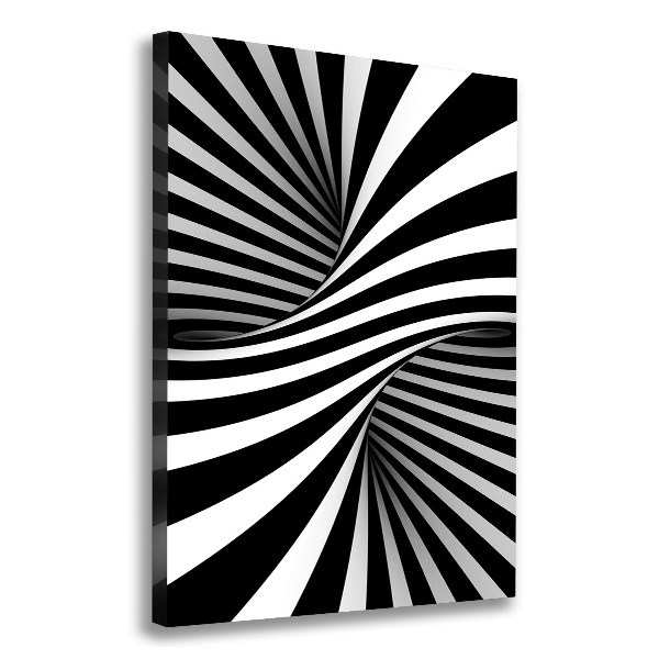 Wall art canvas large Abstraction vortex