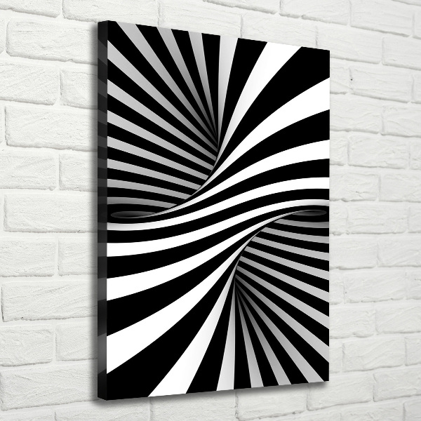 Wall art canvas large Abstraction vortex