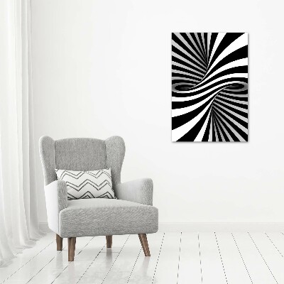 Wall art canvas large Abstraction vortex