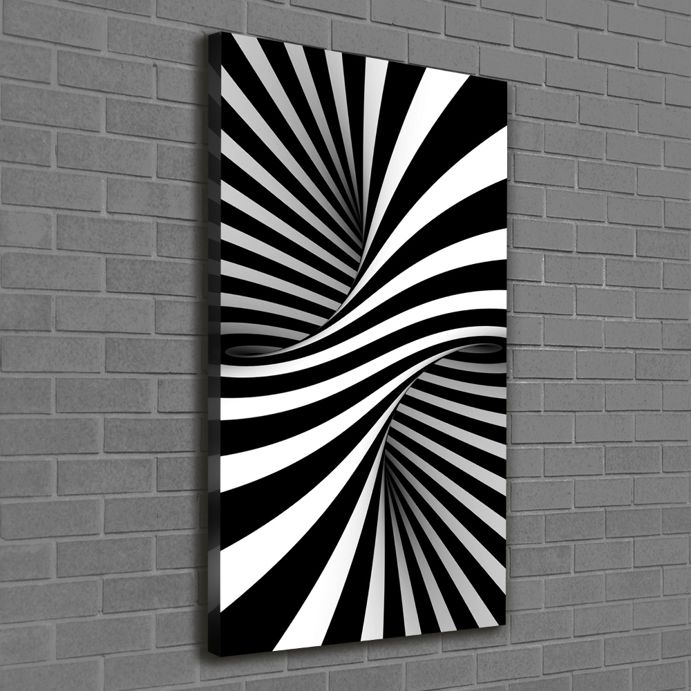 Wall art canvas large Abstraction vortex