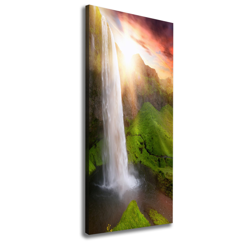 Large canvas wall art Waterfall