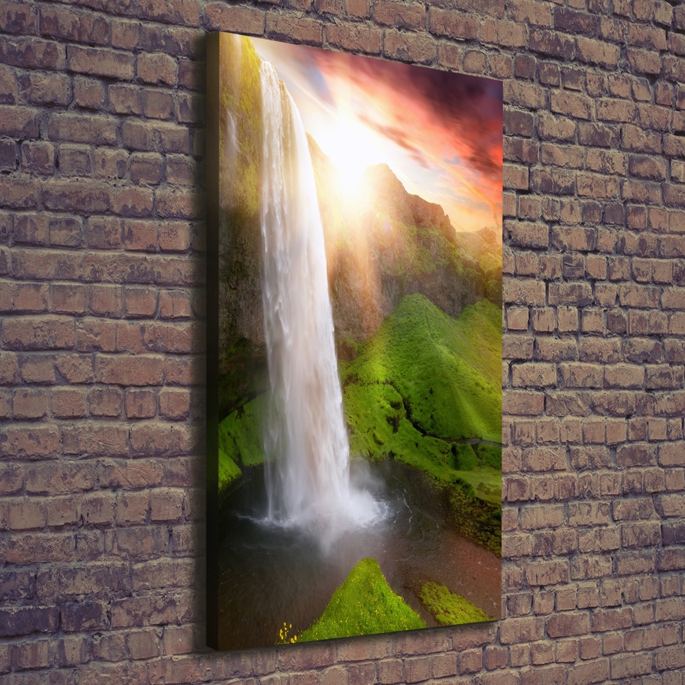 Large canvas wall art Waterfall