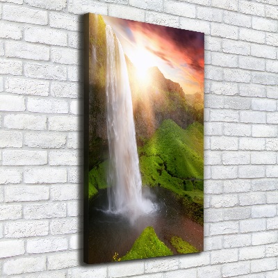 Large canvas wall art Waterfall