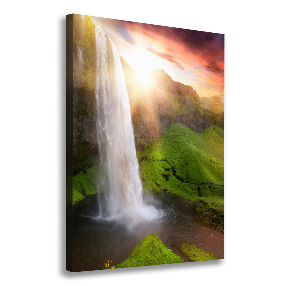 Large canvas wall art Waterfall