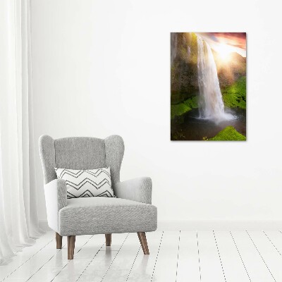 Large canvas wall art Waterfall