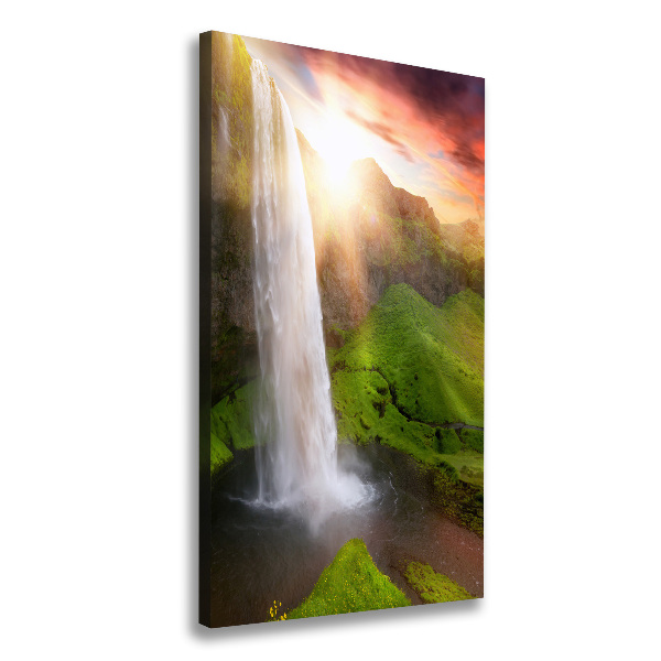 Large canvas wall art Waterfall