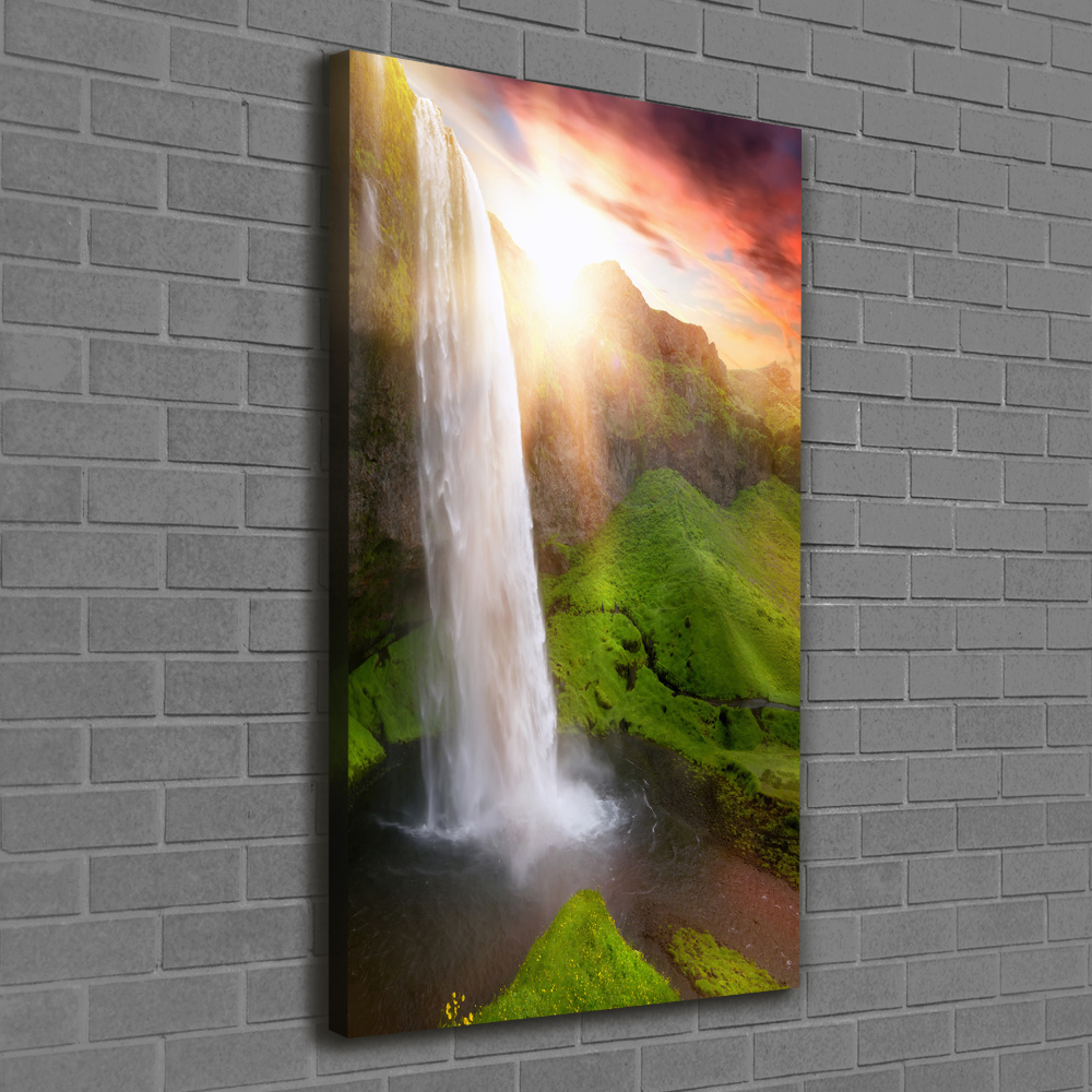 Large canvas wall art Waterfall