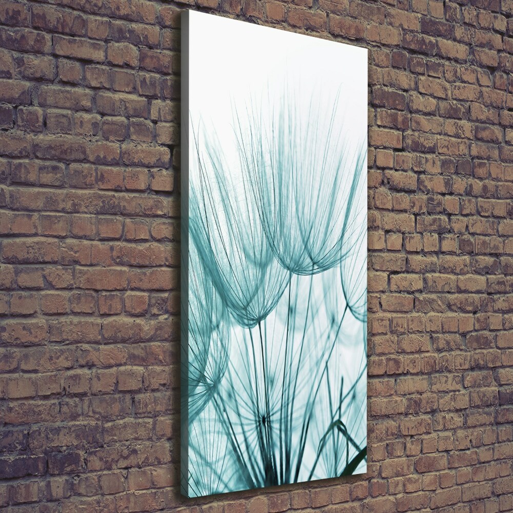 Large canvas wall art Dandelion seeds