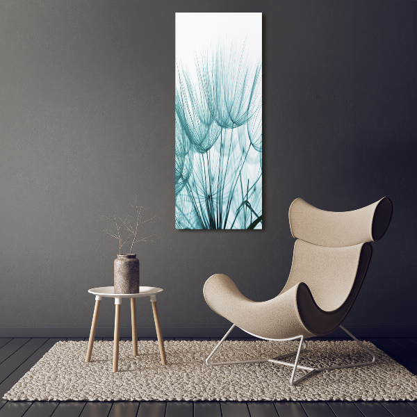 Large canvas wall art Dandelion seeds