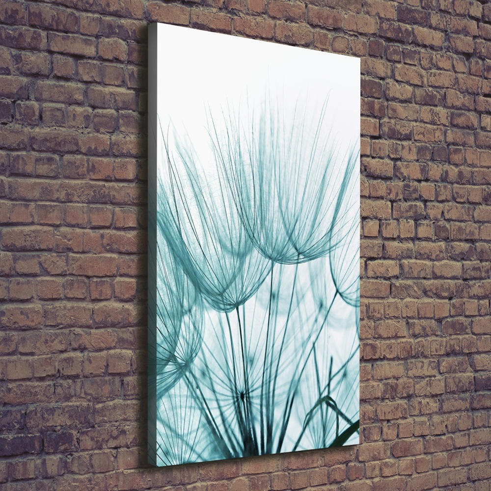 Large canvas wall art Dandelion seeds