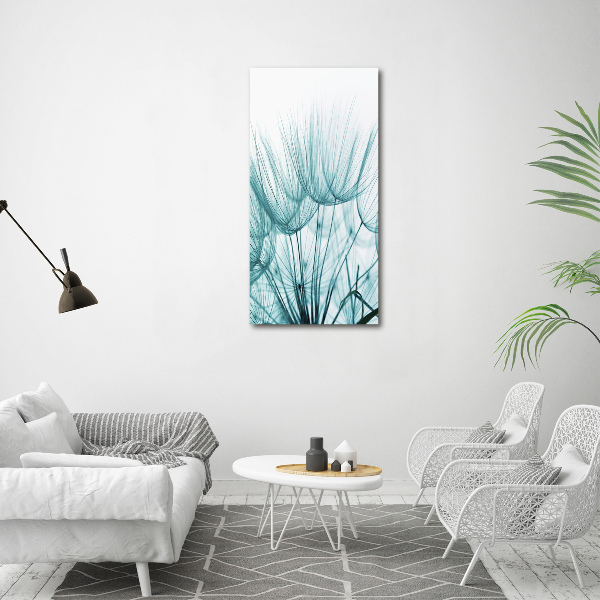 Large canvas wall art Dandelion seeds