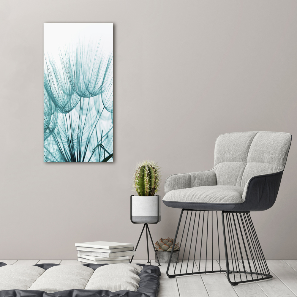 Large canvas wall art Dandelion seeds